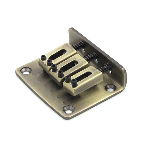 3-String Bridge | Antique Brass Finish For Sale - Image 3
