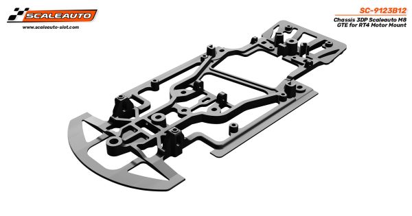 Scaleauto SC-9123B12 BMW M8 3DP Chassis for RT4 Motor Mount Discount