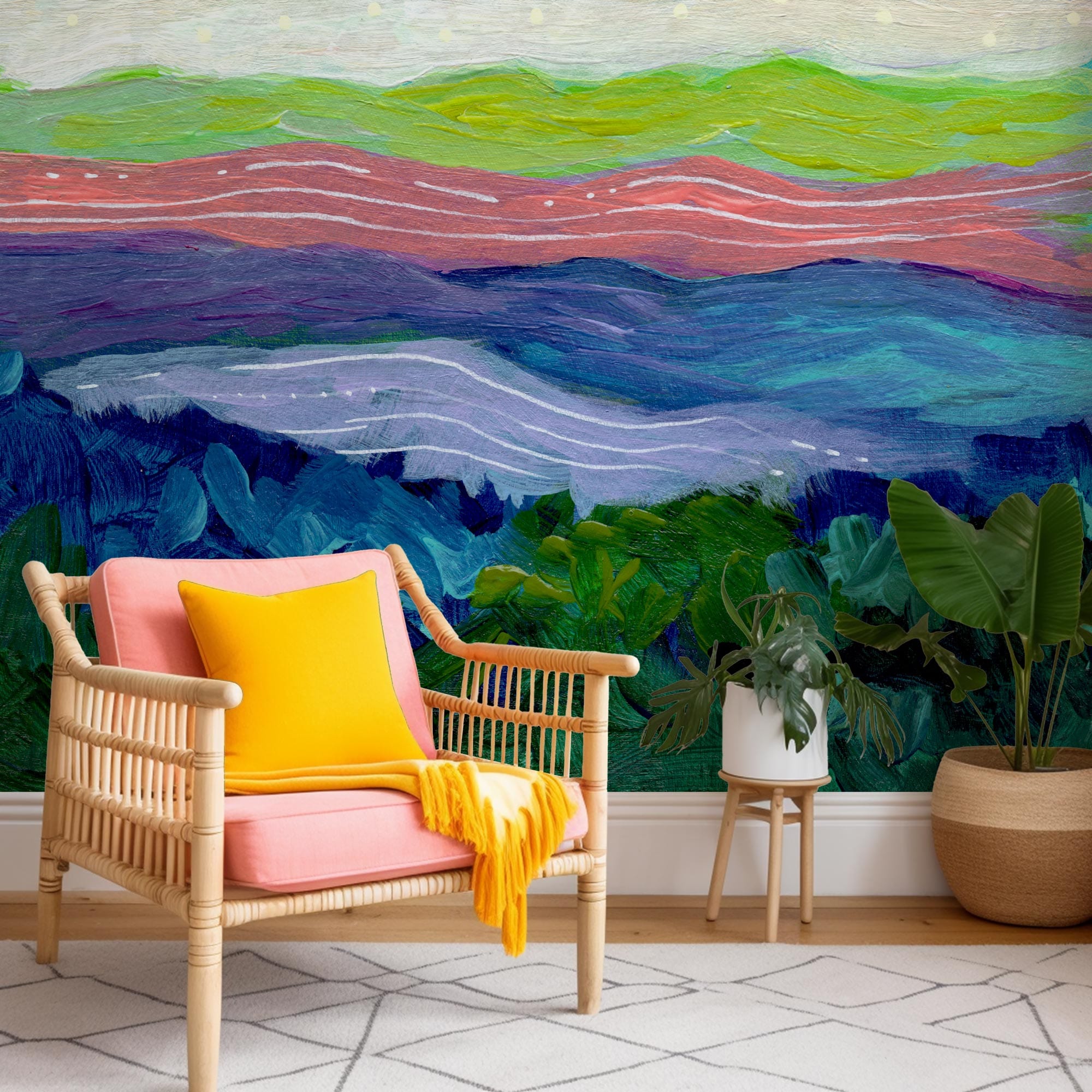 Blue Ridge Whimsy Mural Sale