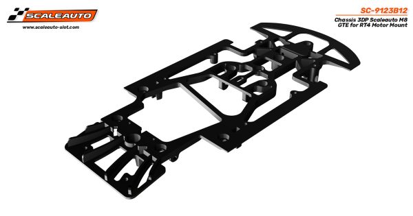 Scaleauto SC-9123B12 BMW M8 3DP Chassis for RT4 Motor Mount Discount - Image 2